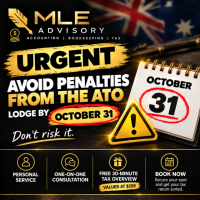 Miss the 31 October deadline without a registered tax agent and the ATO can charge a failure-to-lodge penalty of $364 for every 28 days your return is late, up to $1,820. Source: ATO, penalty unit value from 1 July 2026.